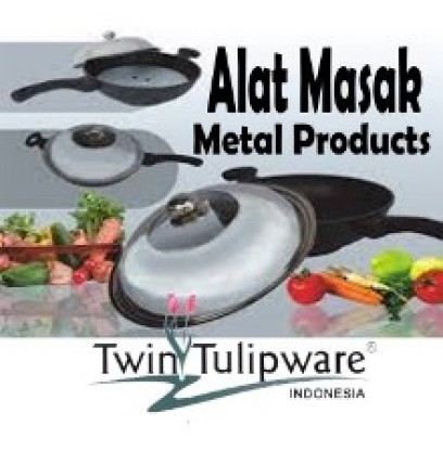 Alat Masak Metal Products Twin Tulipware