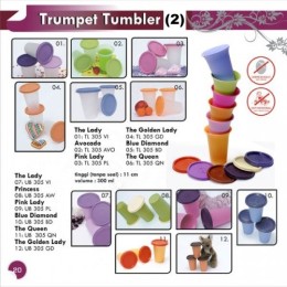 Trumpet Tumbler Twin Tulipware
